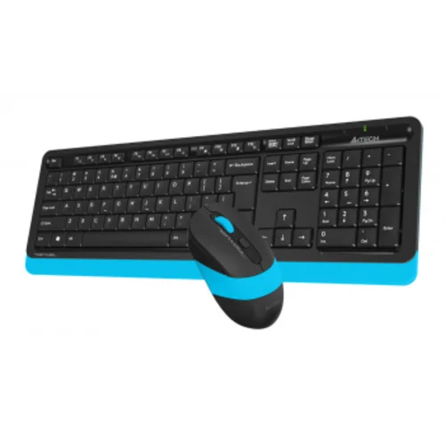 Клавиатура + мышь A4Tech Fstyler FG1010 клав:черный/синий мышь:черный/синий USB беспроводная Multimedia (FG1010 BLUE) Клавиатура + мышь A4Tech Fstyler FG1010 клав:черный/синий мышь:черный/синий USB беспроводная Multimedia (FG1010 BLUE)
